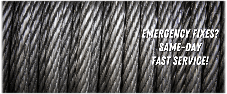 Garage Door Broken Cable Woodland