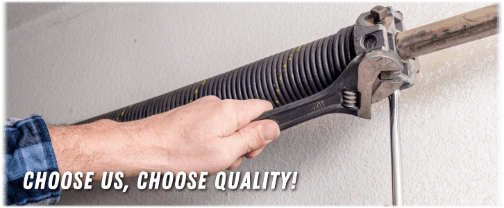 Broken Garage Door Spring Woodland